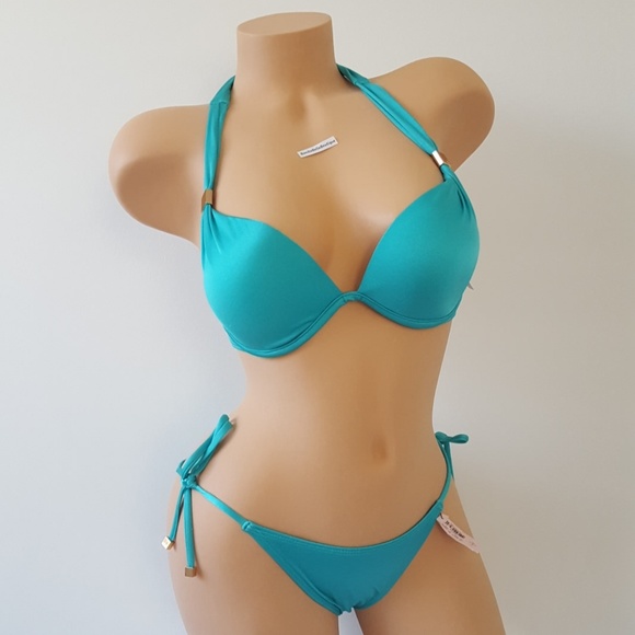 teal bikini set